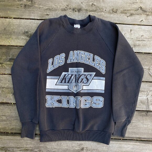 Vintage 1988 Trench Wayne Gretzky Crewneck Sweater Los Angeles Kings Small - Picture 13 of 13